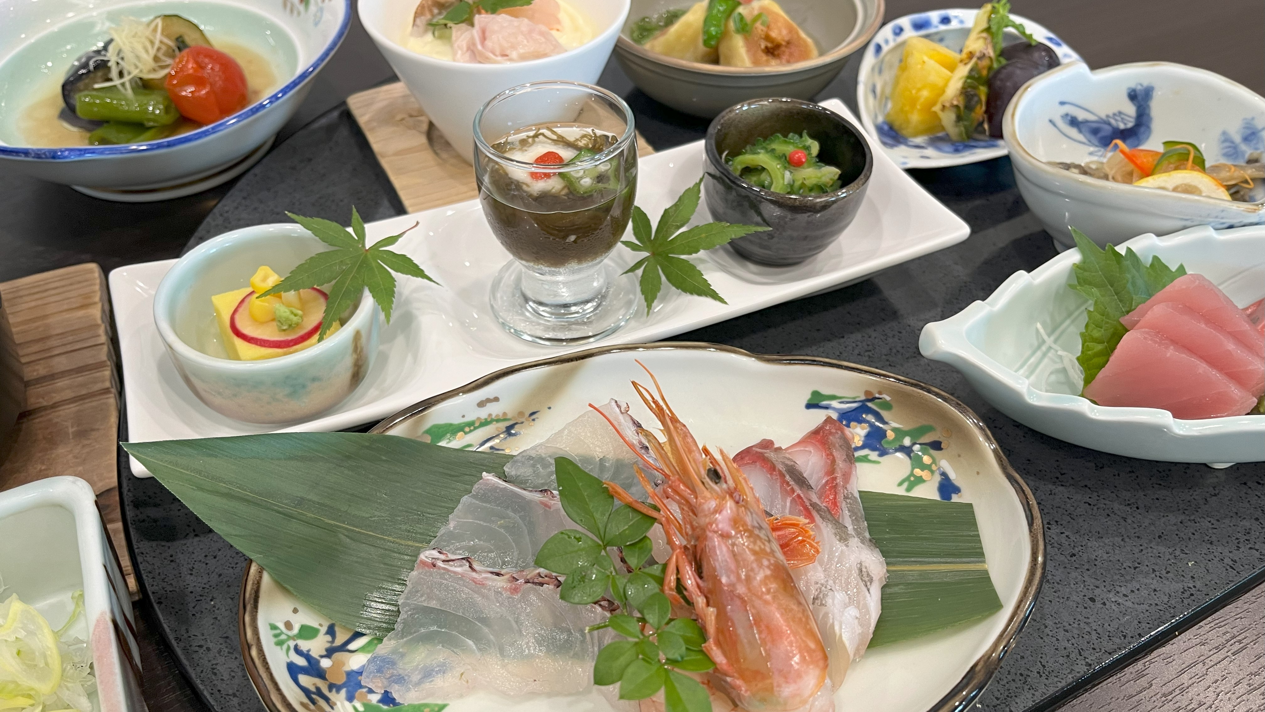 【 ２種のご夕食膳 】 海鮮しゃぶ ( 要事前予約 )