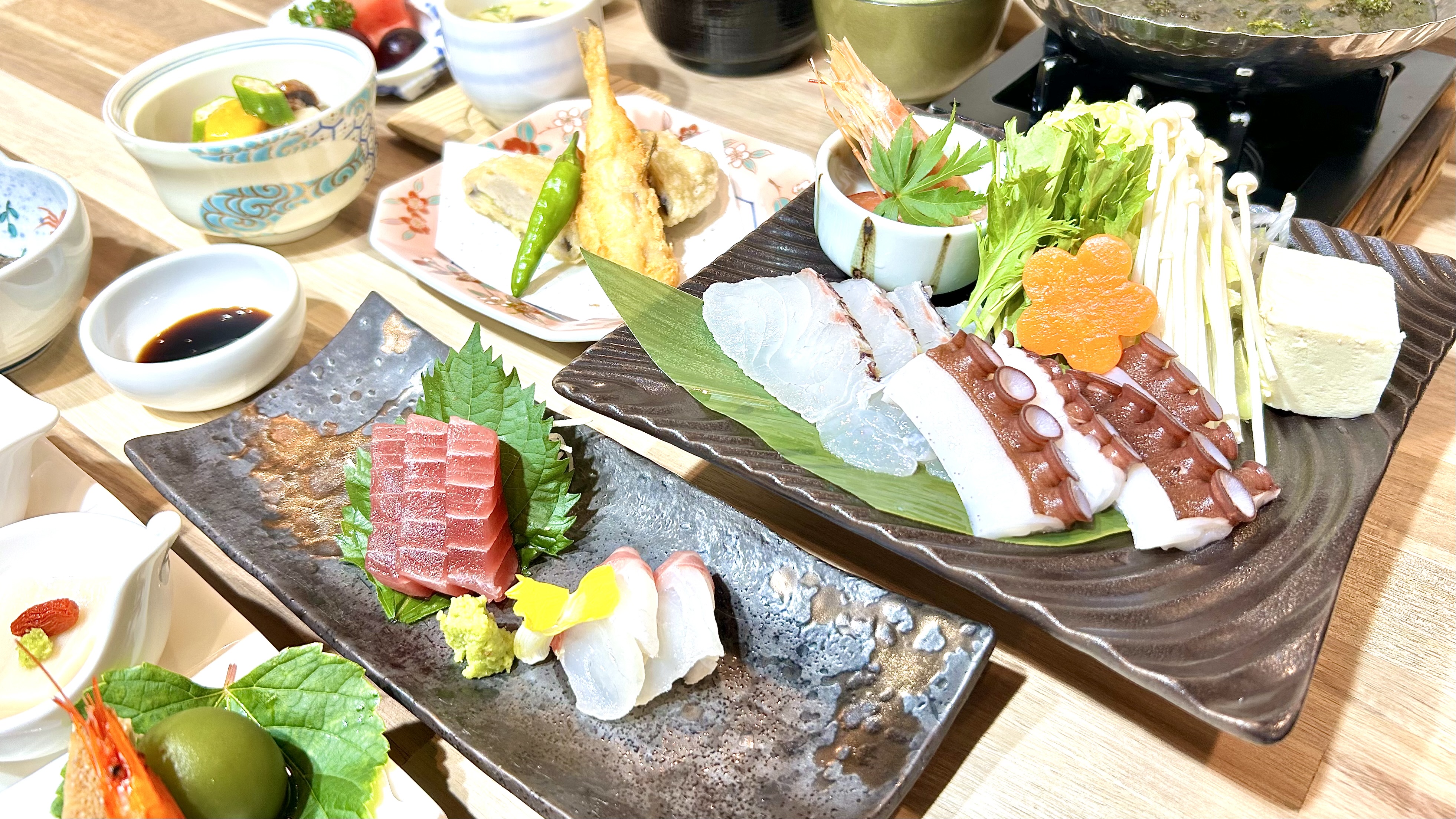 ◆新鮮なお魚のしゃぶしゃぶを愉しむ◆