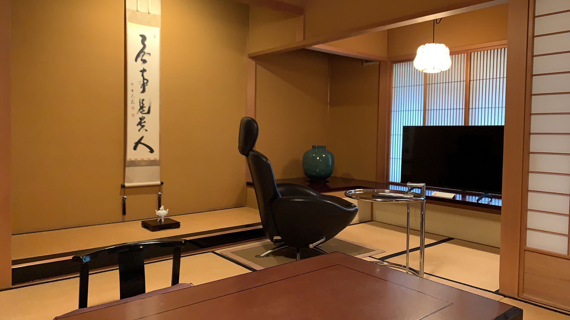 数寄屋造り客室　【風月の間】床の間・書院