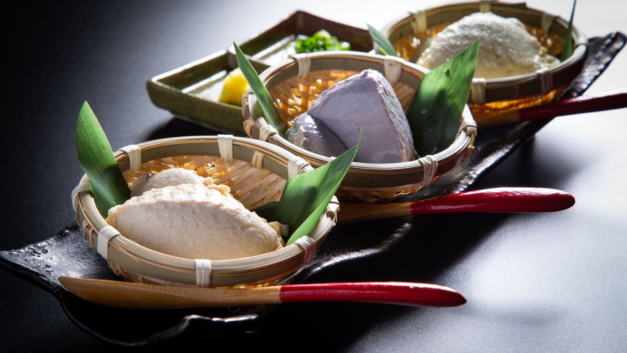 「ふうせつ花」3種のおぼろ豆腐