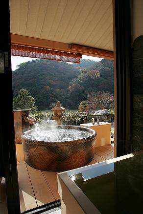 Special room open-air bath