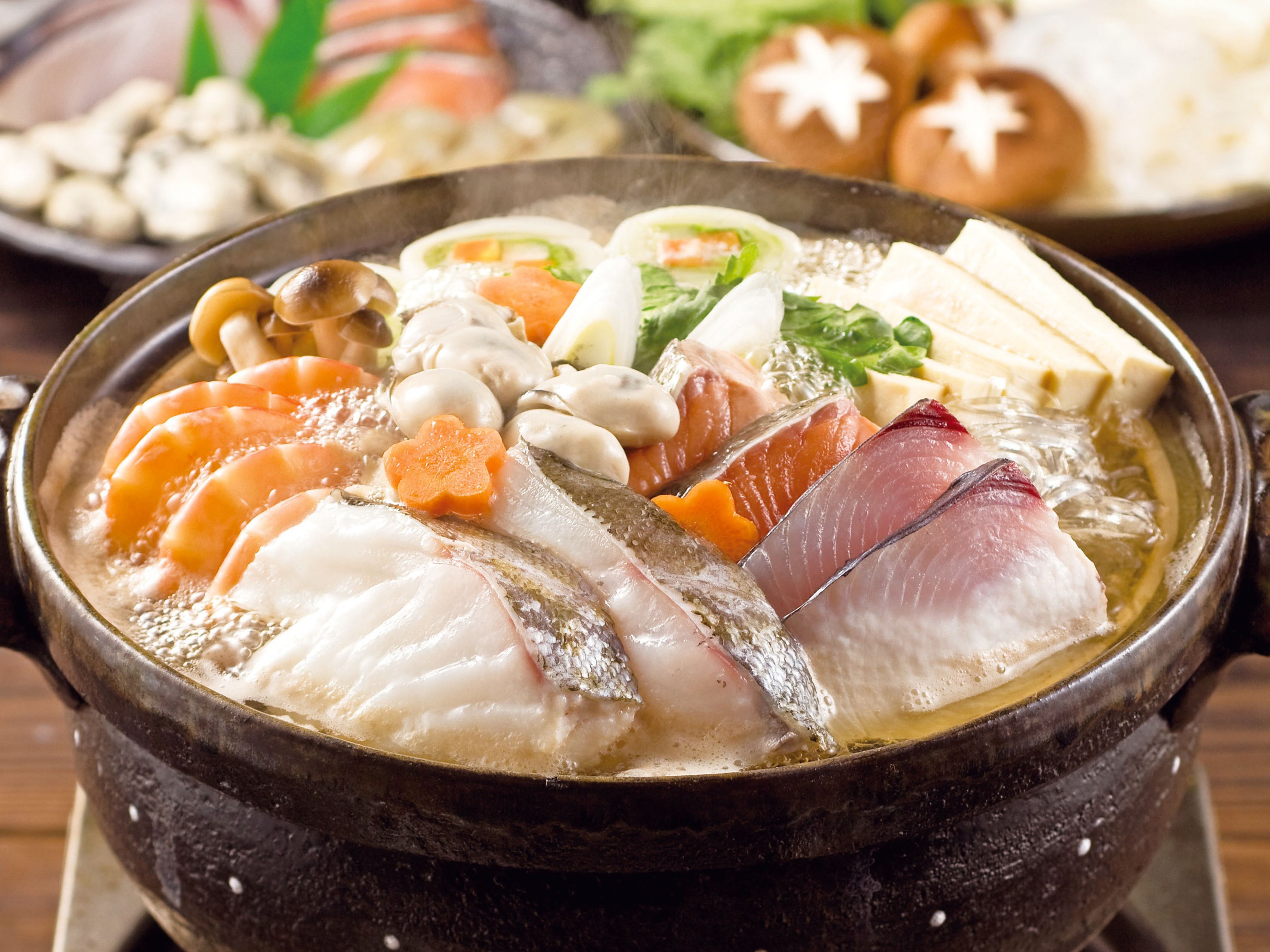 冬のあったか鍋プラン　海鮮寄せ鍋   