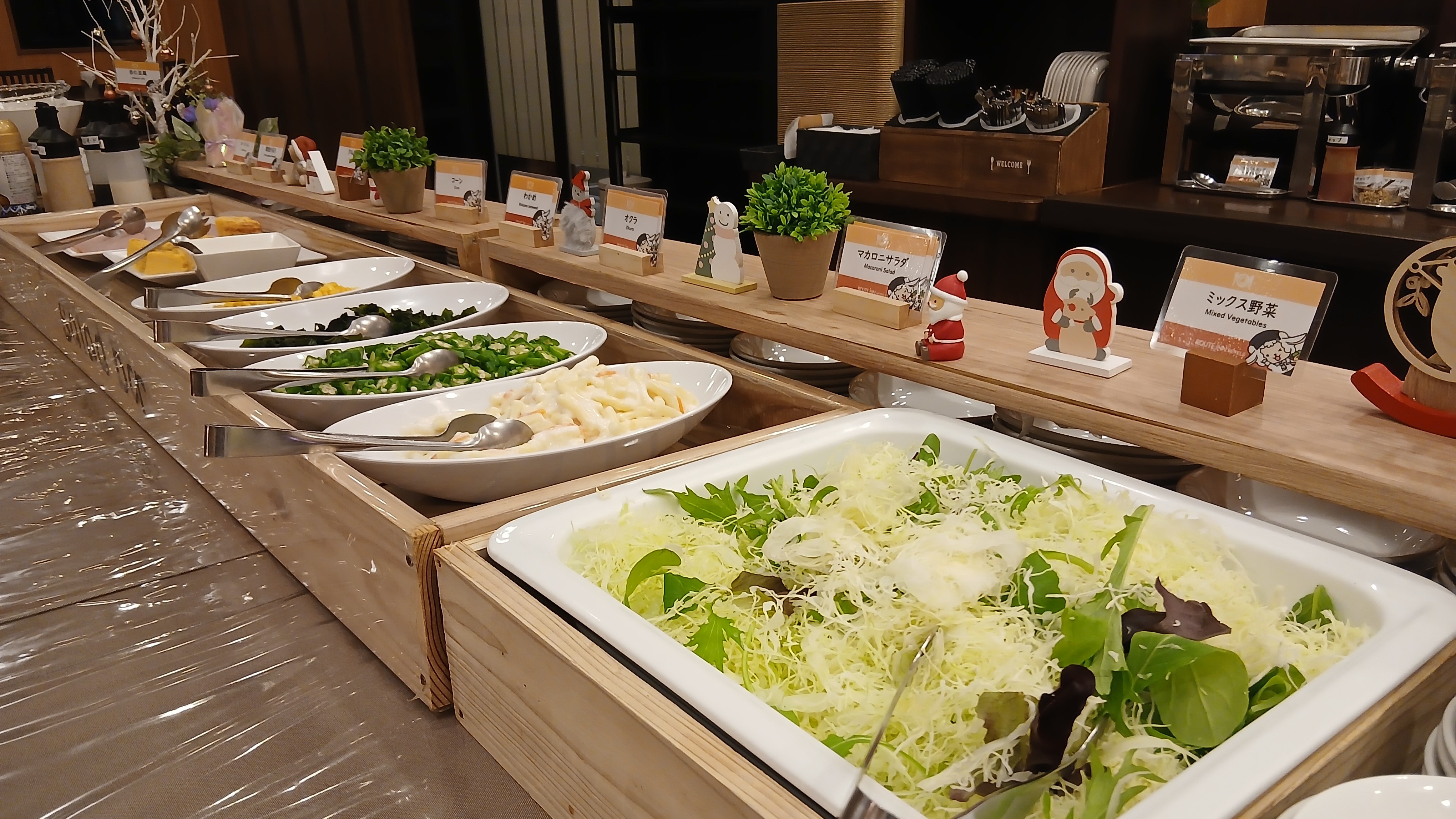 ◆ バイキング朝食コーナー ◆