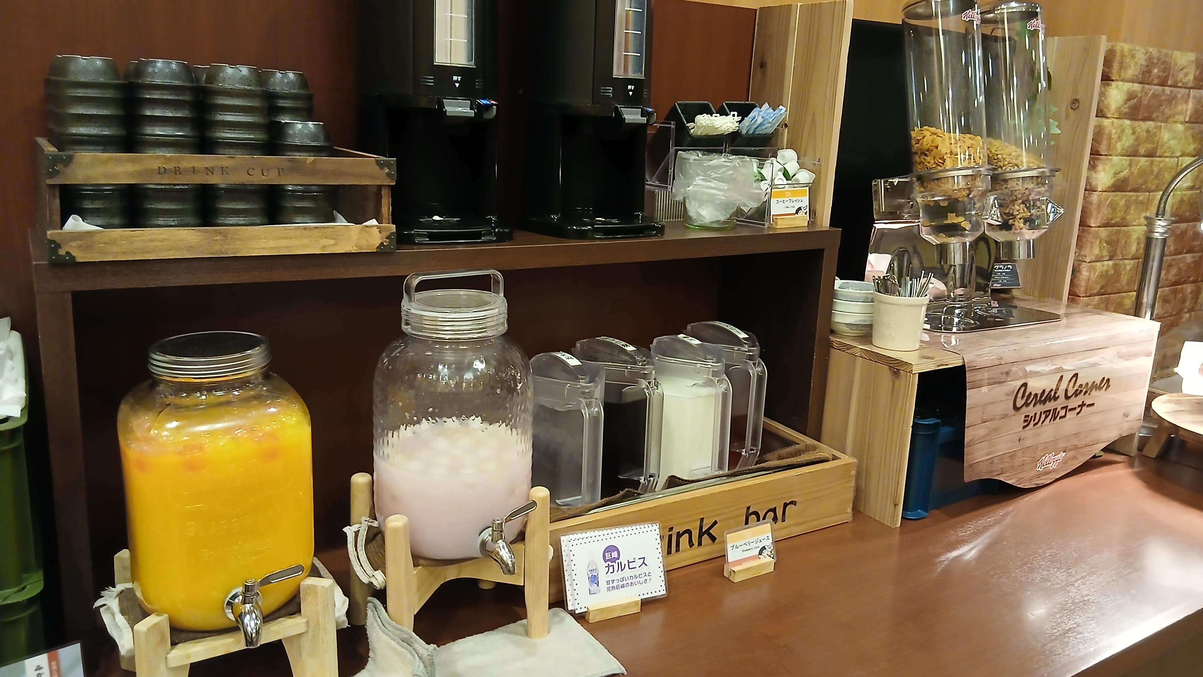 ◆ バイキング朝食コーナー ◆