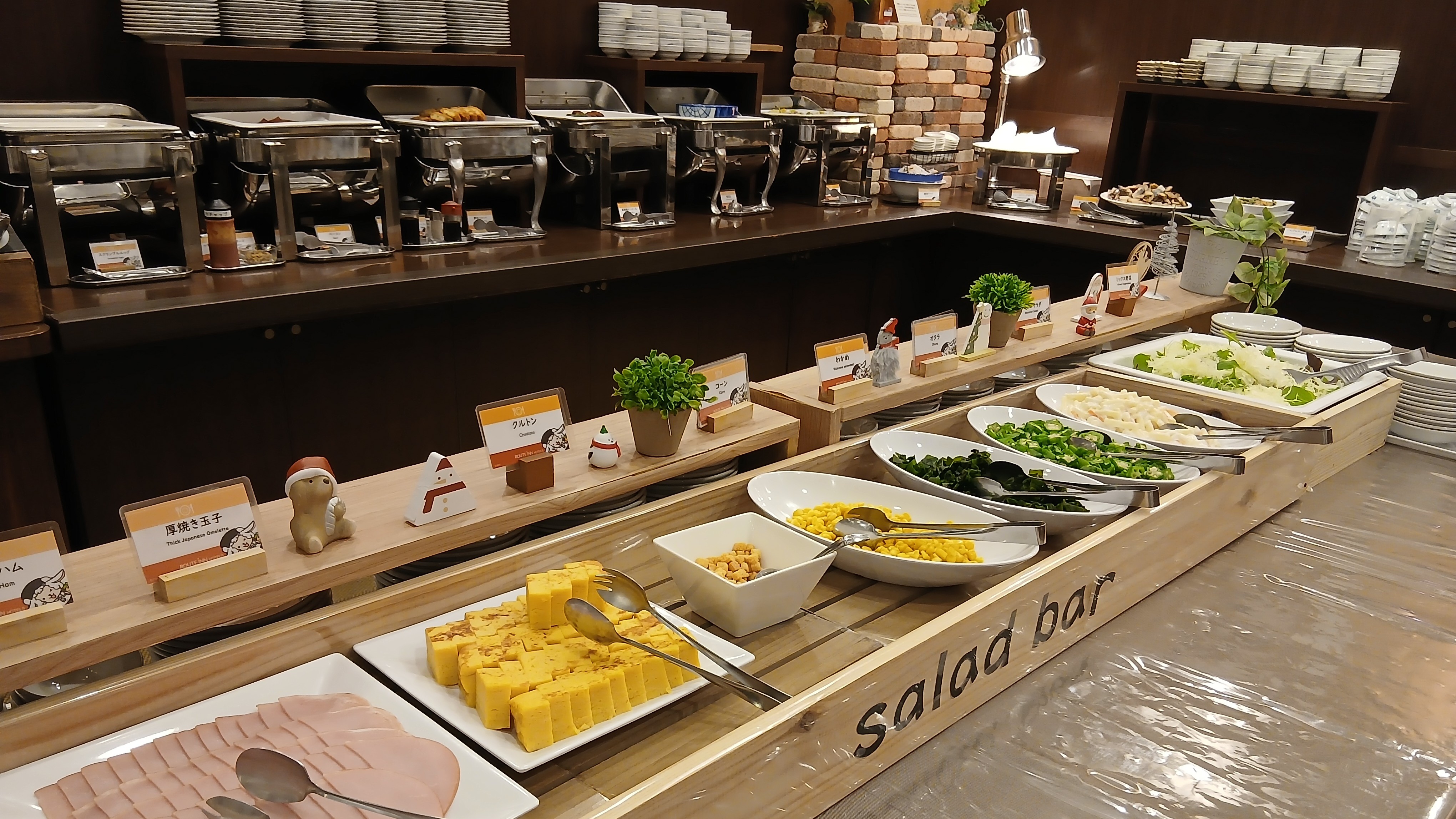◆ バイキング朝食コーナー ◆