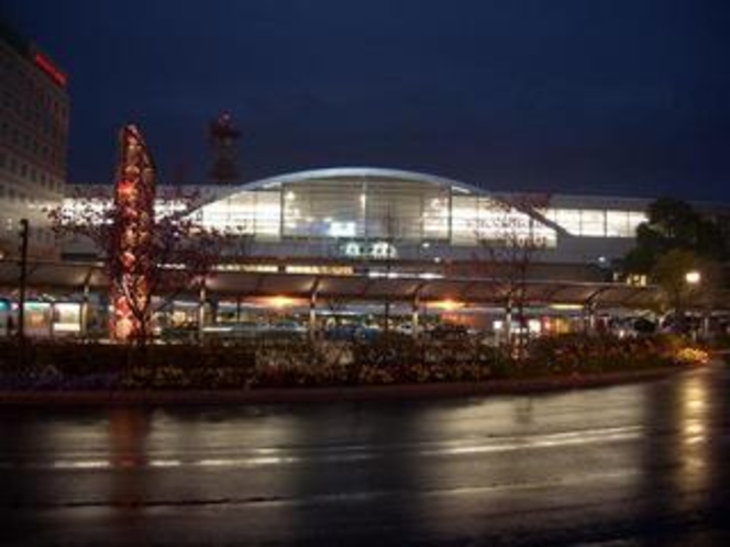 鹿児島中央駅_夜景