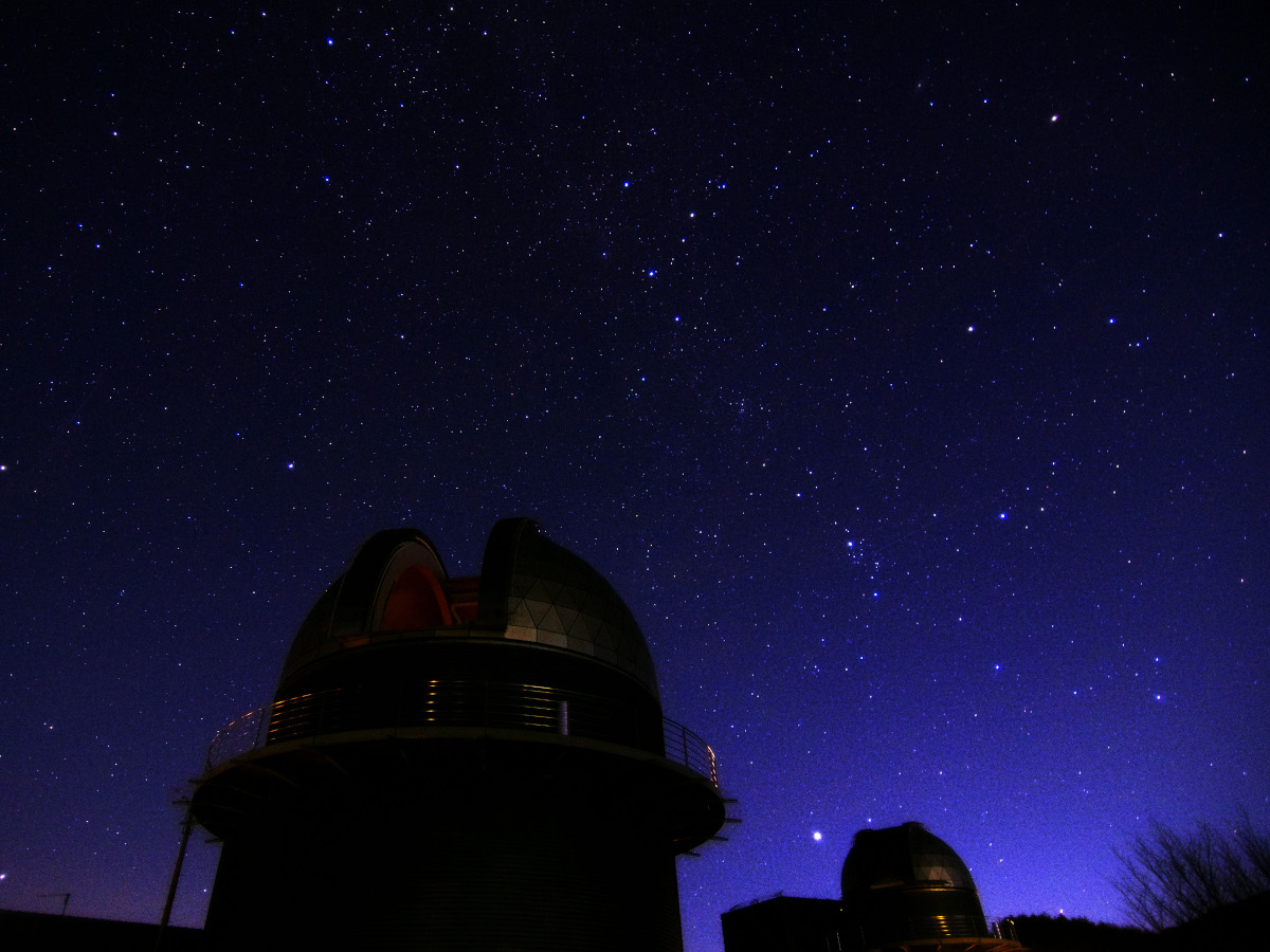 天神平　星空