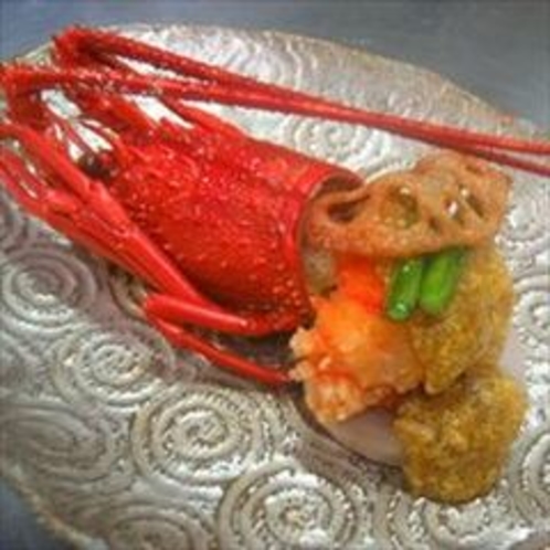 伊勢海老の焼物