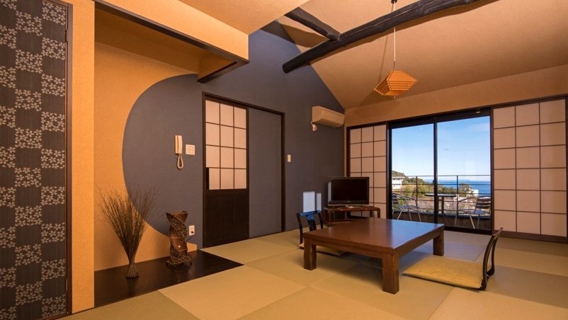 【LUXDAYSセール】源泉かけ流し展望風呂付客室で頂く和洋折衷創作料理〜スタンダード