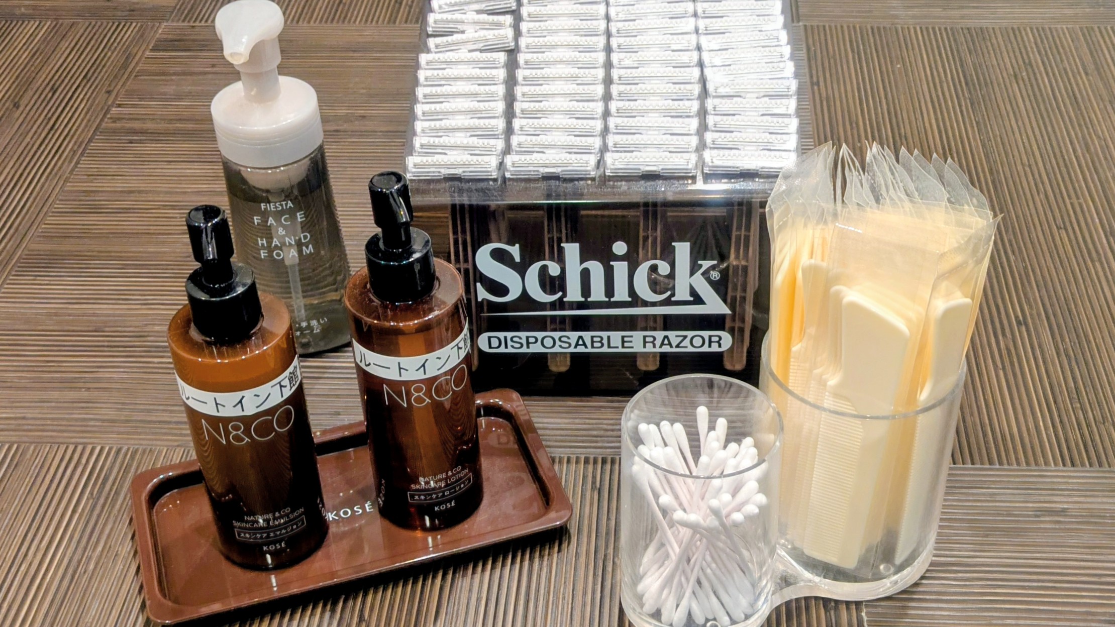 男性大浴場アメニティ