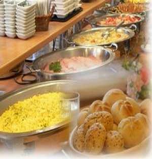 Free! This is an example of our breakfast buffet.