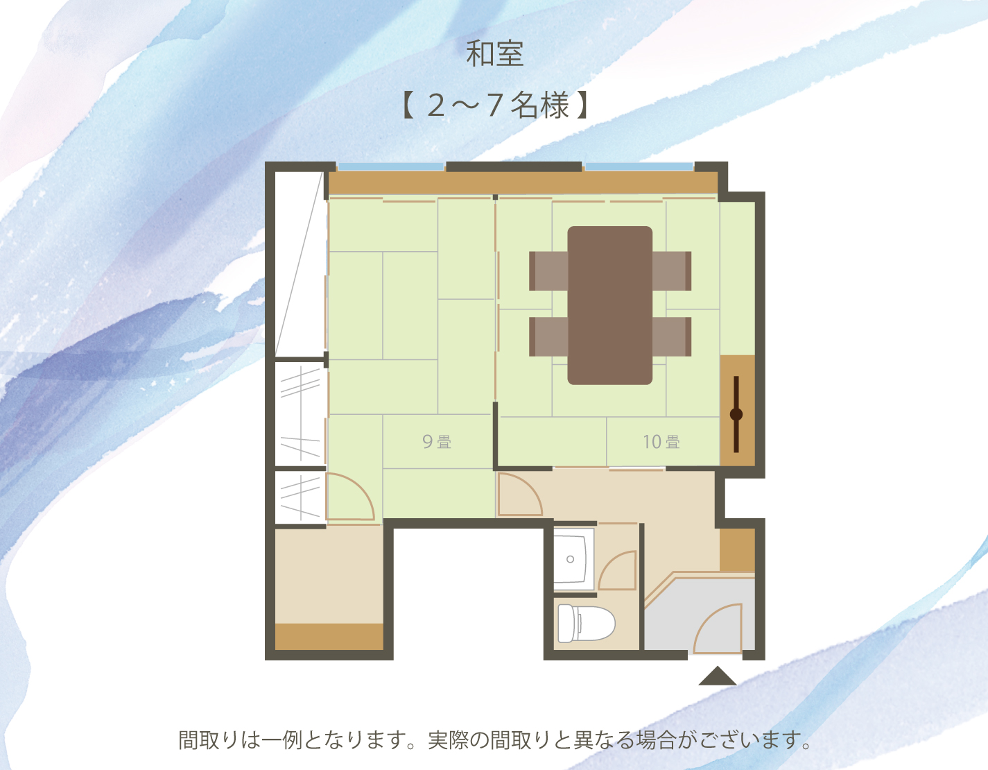 和室(２～７名様)