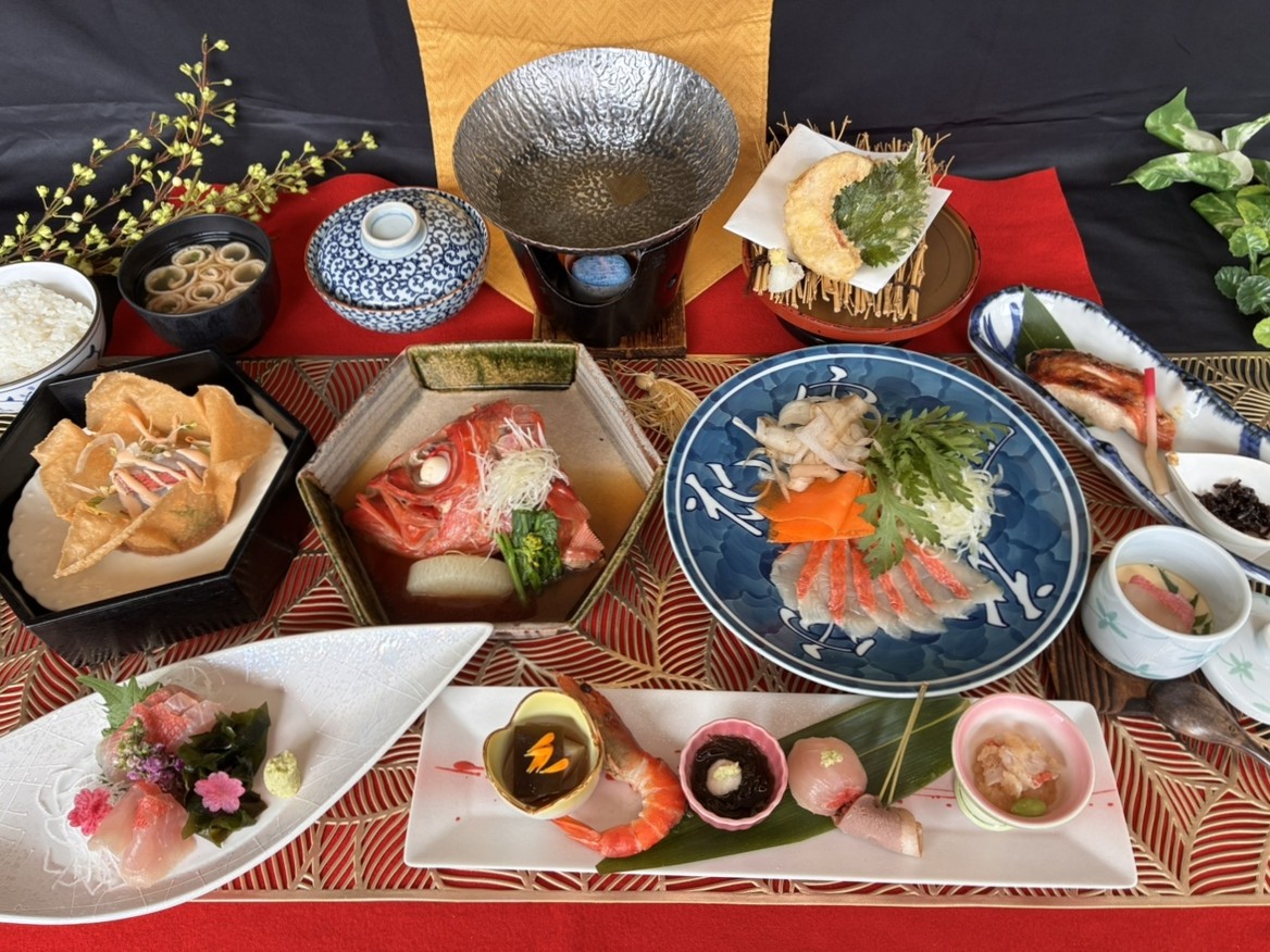 金目鯛づくしコース
