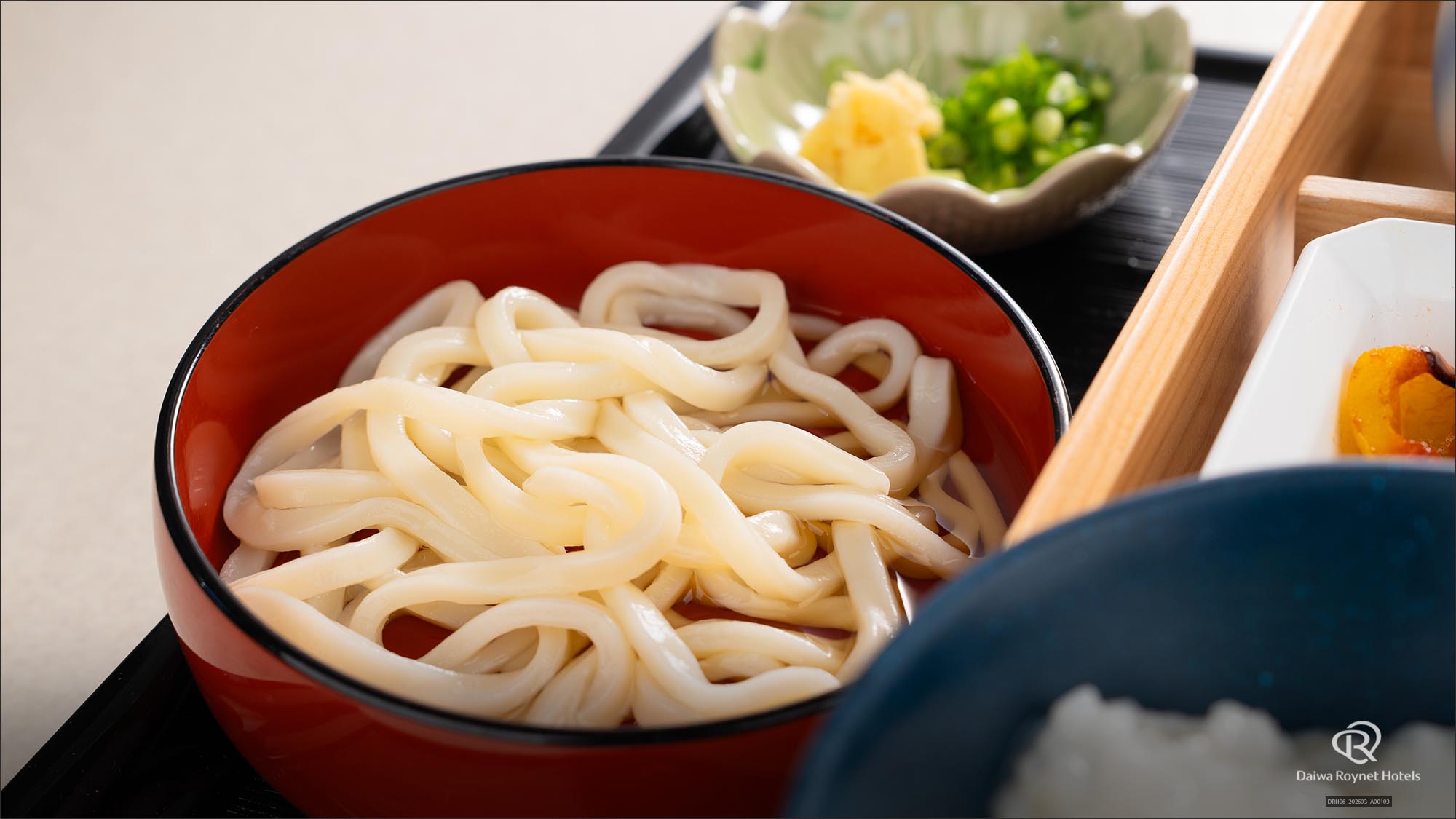 うどん（朝食ビュッフェメニュー例）