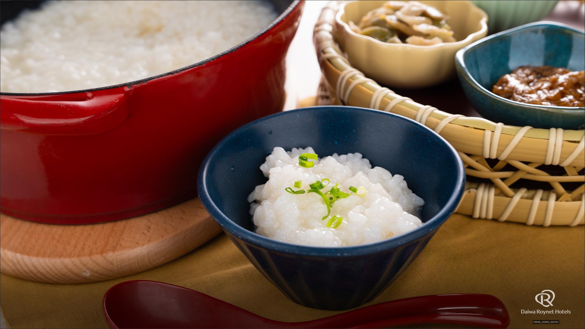 中華粥（朝食ビュッフェメニュー例）