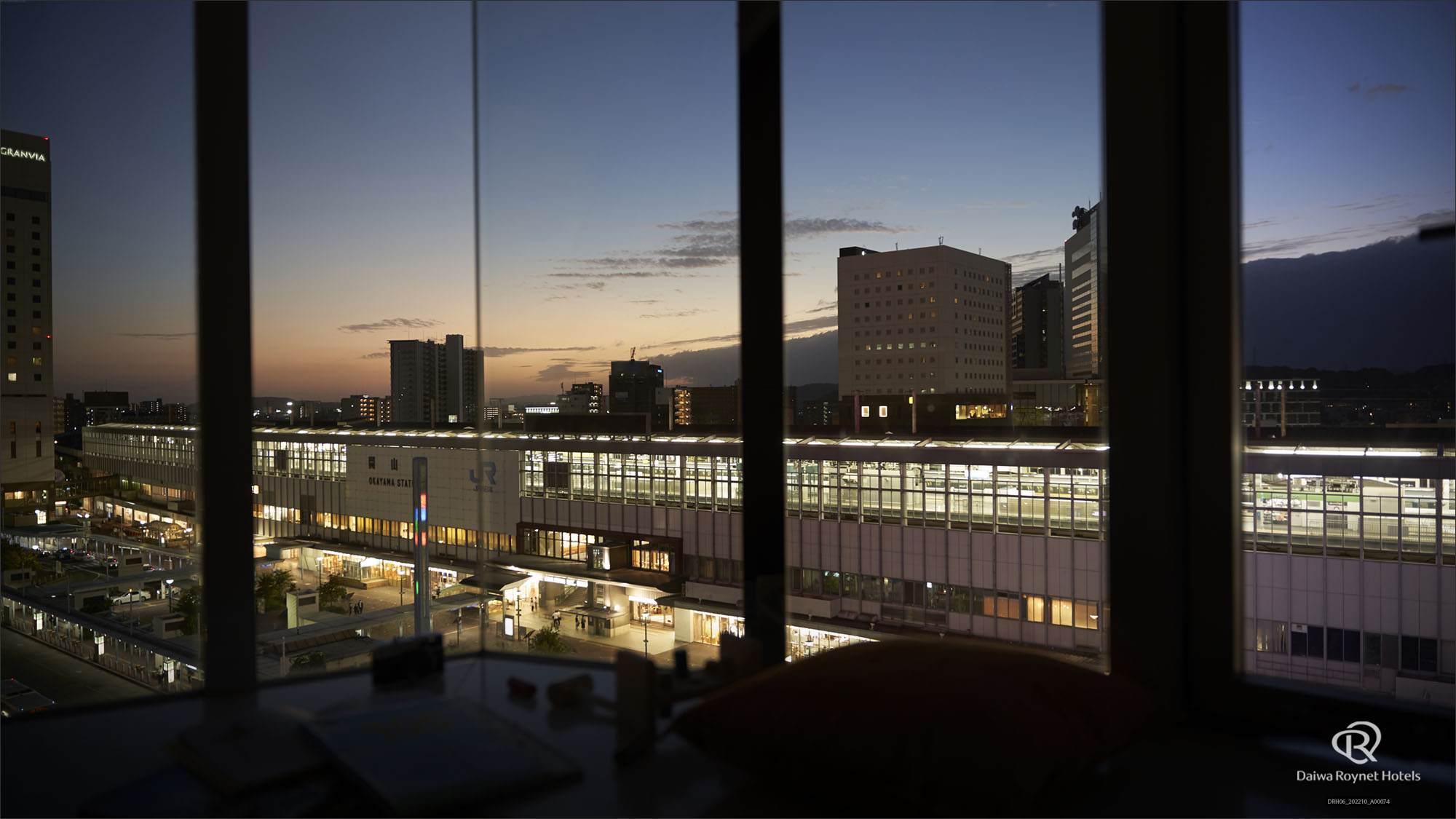 客室からの景色