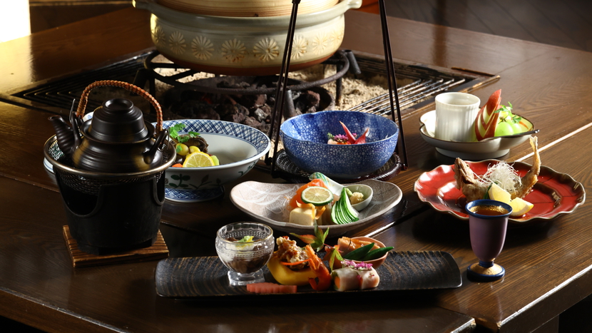 【一人旅プラン】ひとり時間に癒されて　個室で味わう美食とゆったり温泉【朝夕・個室料亭】