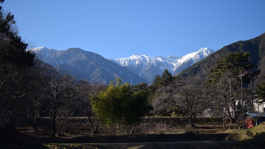 中央アルプスの景色