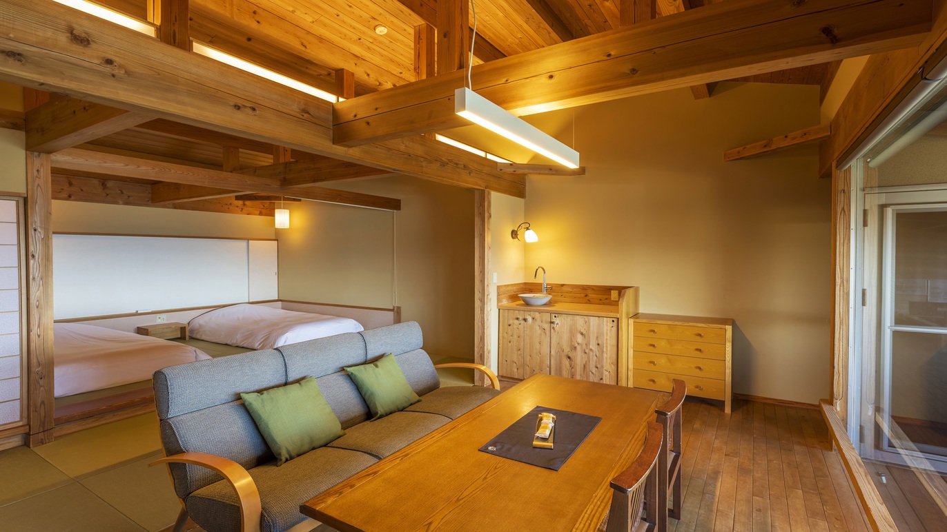 【離れ/平屋/眺望:海/源泉かけ流し】 