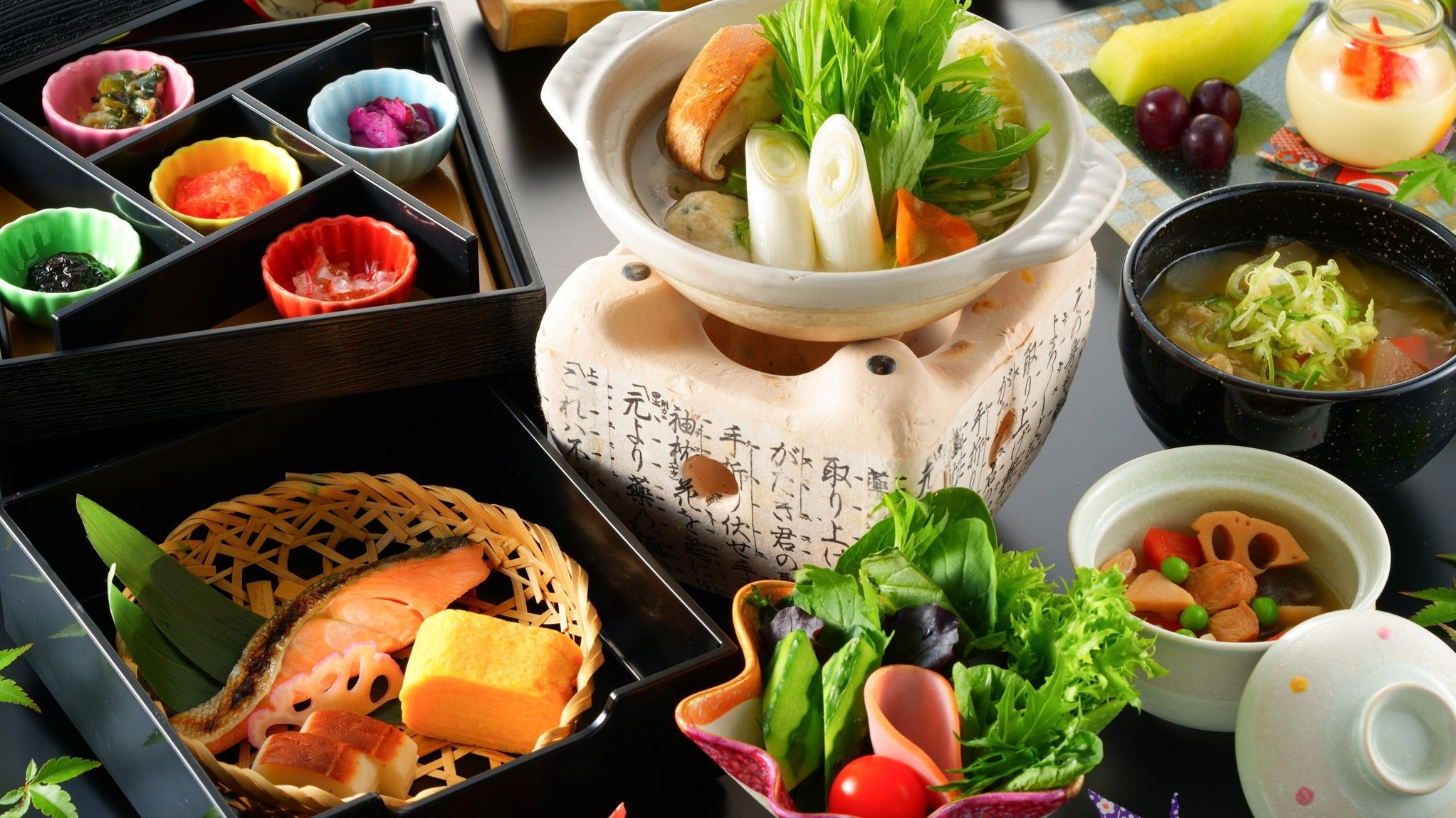 【すき焼き会席】『おおいた和牛のすき焼き』を会席料理と共に♪貸切風呂は24時間利用OK！＜2食付き＞
