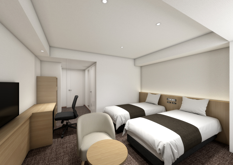 スーペリアツインルーム　※2026年5月1日改装後イメージ