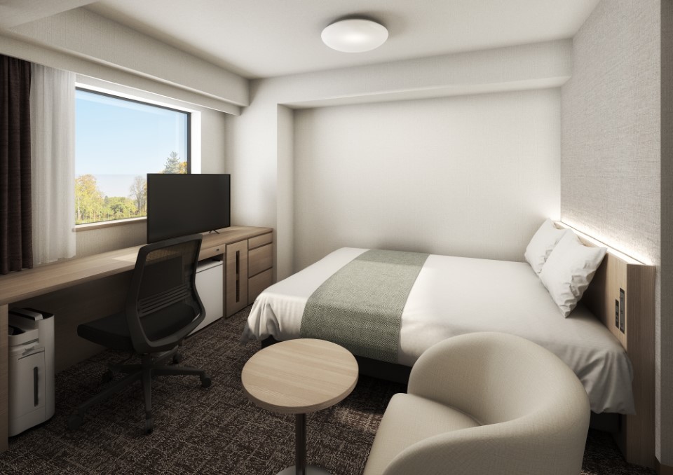 スタンダードダブルルーム　※2026年5月1日改装後イメージ