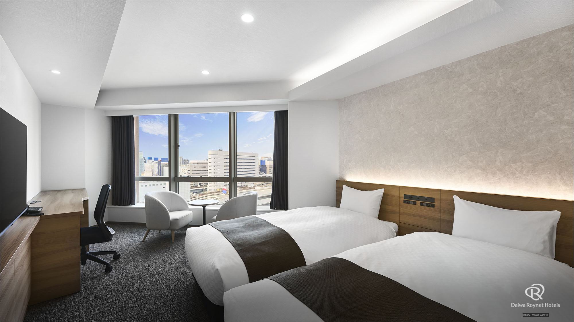 デラックスコーナーツインルーム