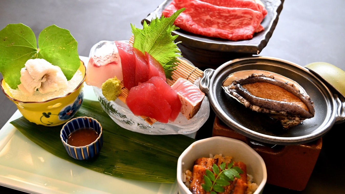 【45日前までの予約で10％OFF】＜旬の味わい会席＞南紀の食材を使った料理と温泉で至福のひとときを