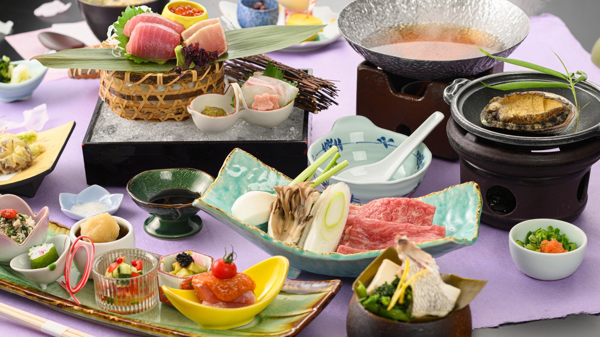 春の紀州四季会席(画像はイメージです）