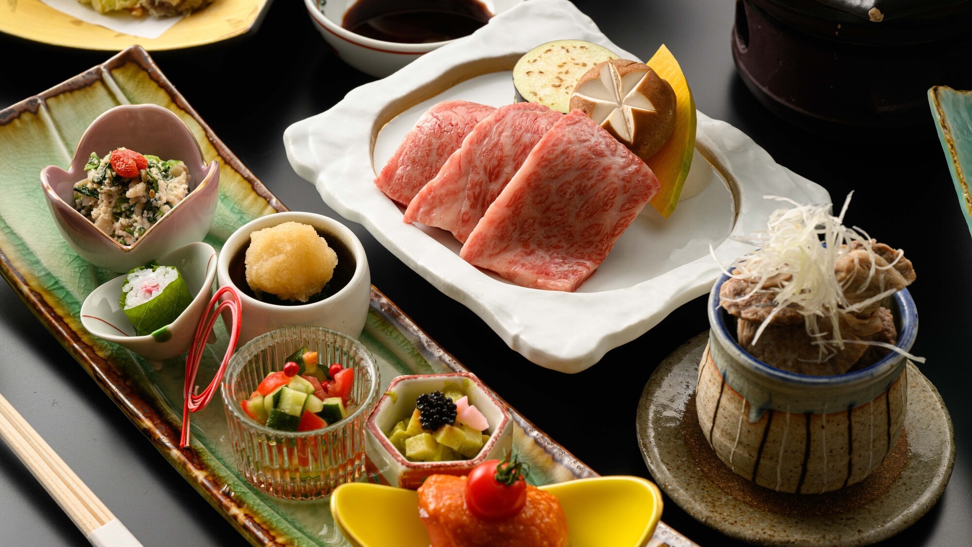 熊野牛会席(画像はイメージです）