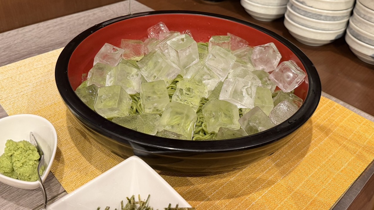 朝食ビュッフェｰ夏（茶そば）