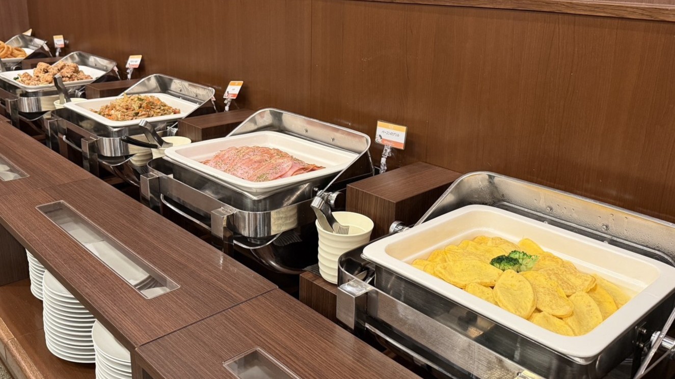 朝食ビュッフェ