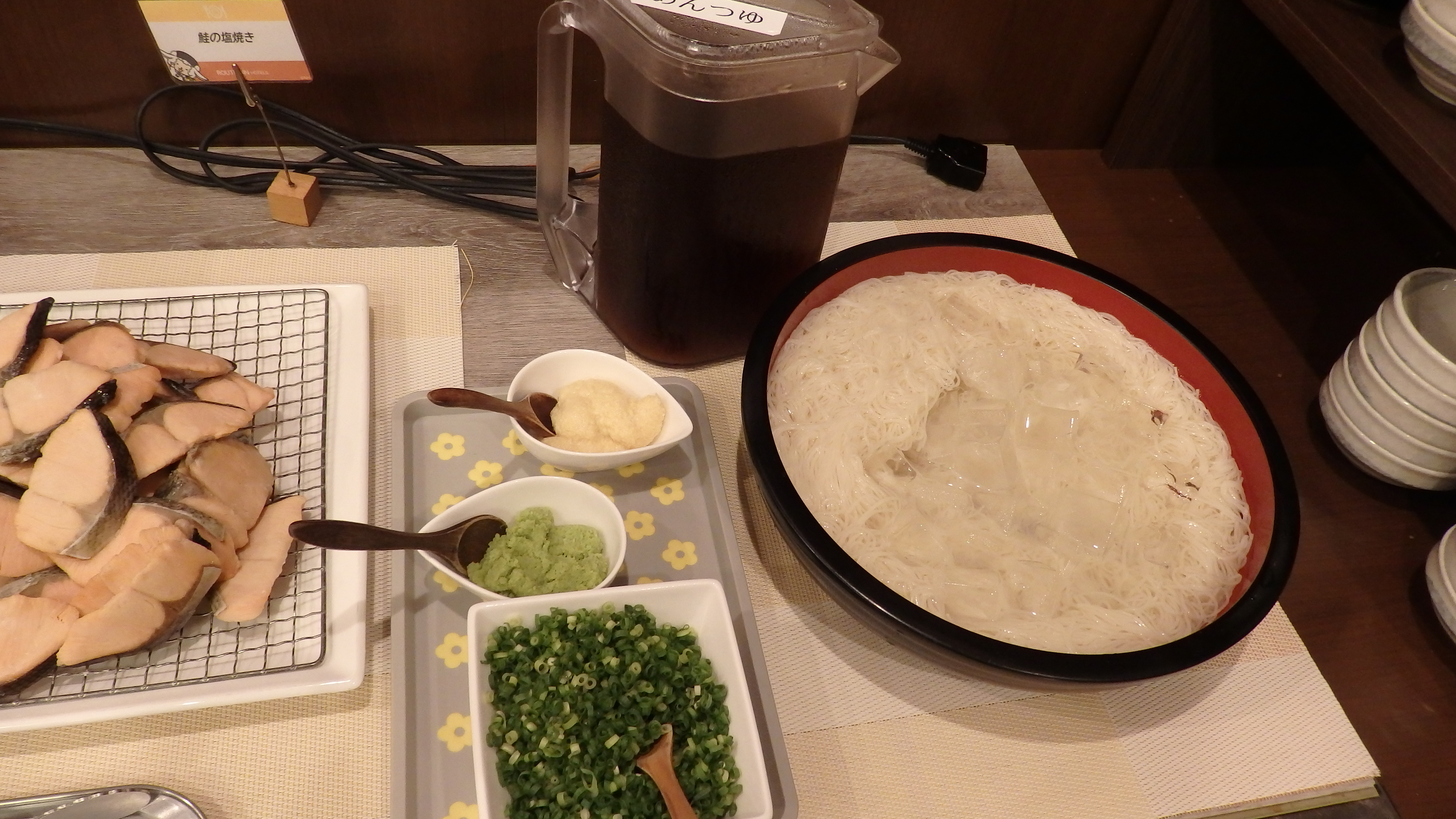 朝食ビュッフェｰ夏（そうめん）