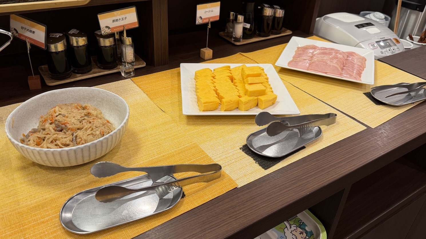朝食ビュッフェ