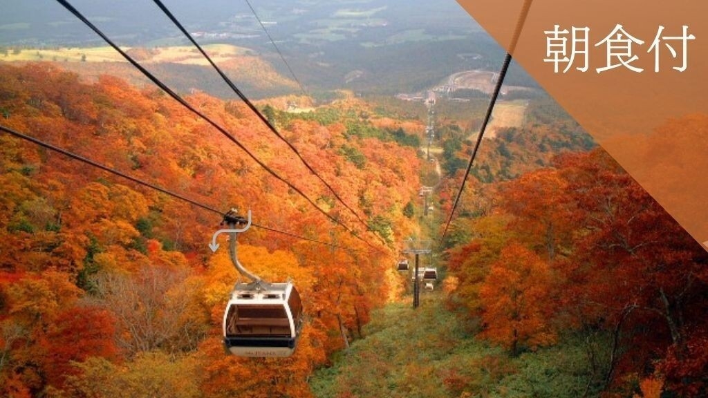【紅葉絶景】那須ロープウェイで巡る天空の秋旅（朝食付）