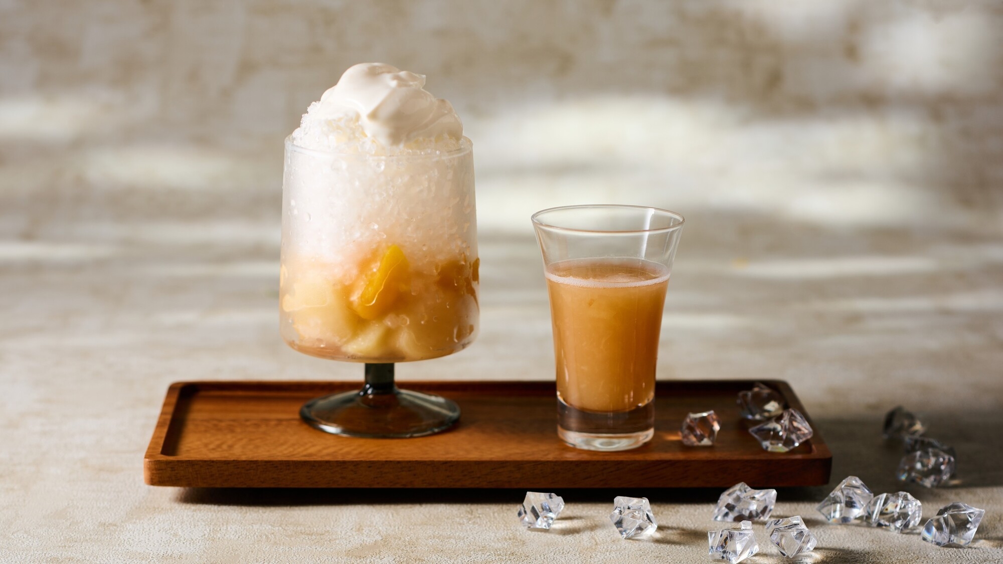 【大人のご褒美】アルコール香るひんやりスイーツでのんびりステイ（2食付/極）