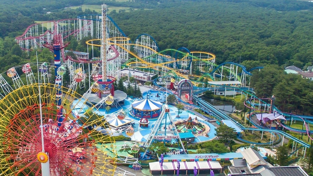 ≪テーマパーク≫巨大遊園地ハイランドパーク乗り放題フリーパース付(1泊朝食)〜2025.4.1泊〜