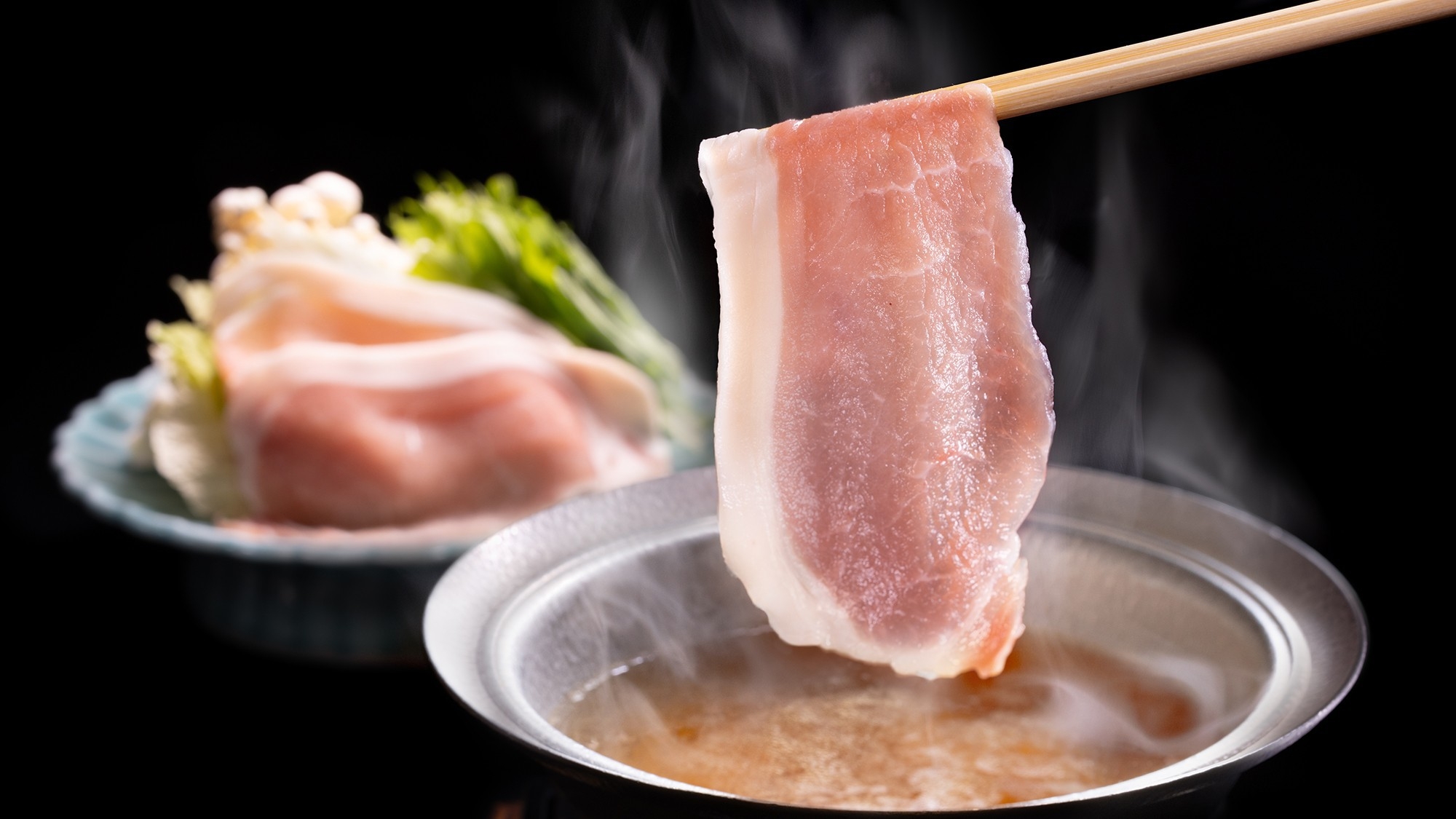 【秋冬の基本料理】郷土の味をふんだんに「のどぐろ・能登豚しゃぶしゃぶ会席」（食事処 加賀鳶）