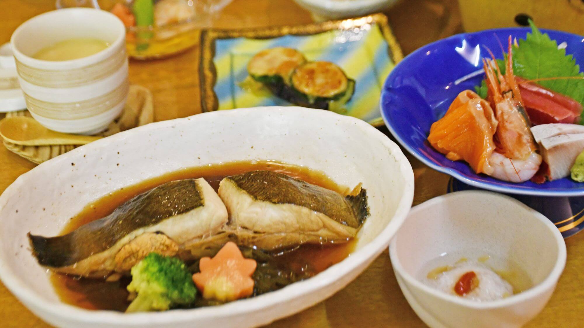 【ライトプラン】脂乗りもよく旨み豊か、カレイ類の中でも高級魚「ババカレイ」の絶品煮つけ。