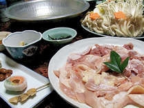 【グレードアップ】［川魚お造り・塩焼］名水仕込み奈良地鶏水だきプラン