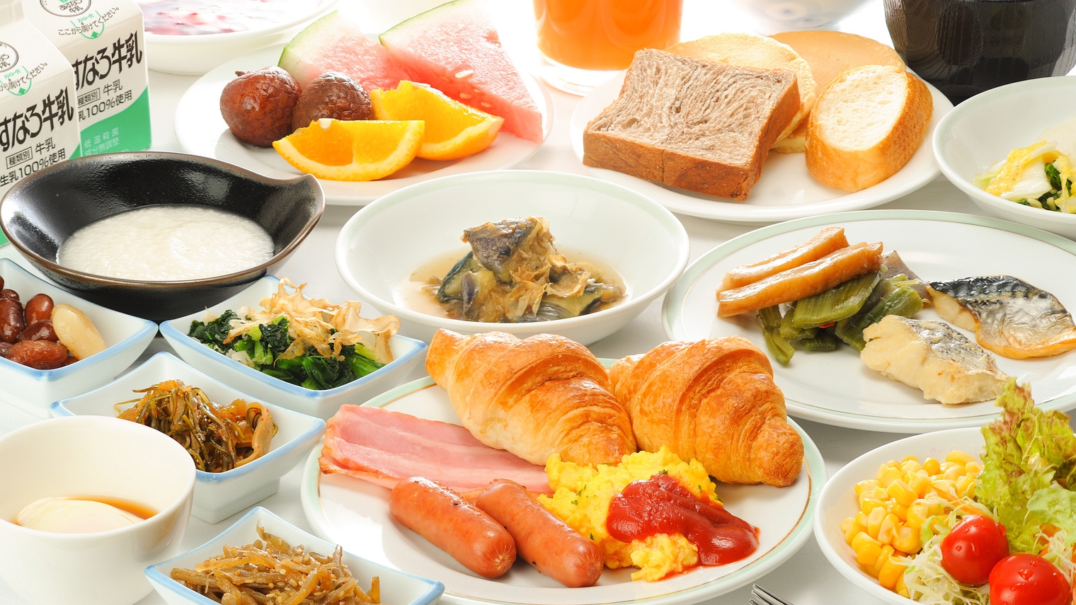 【長期割】長期ウィークリー割プラン〜朝食バイキング付・人工温泉大浴場・WOWOW視聴無料〜