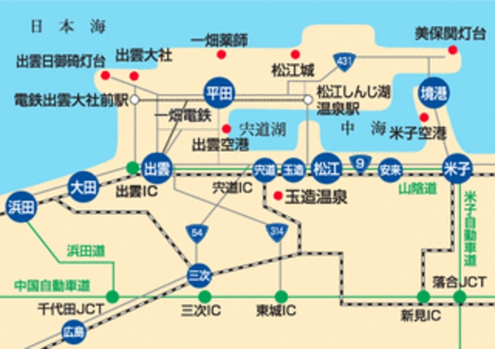 高速道路地図