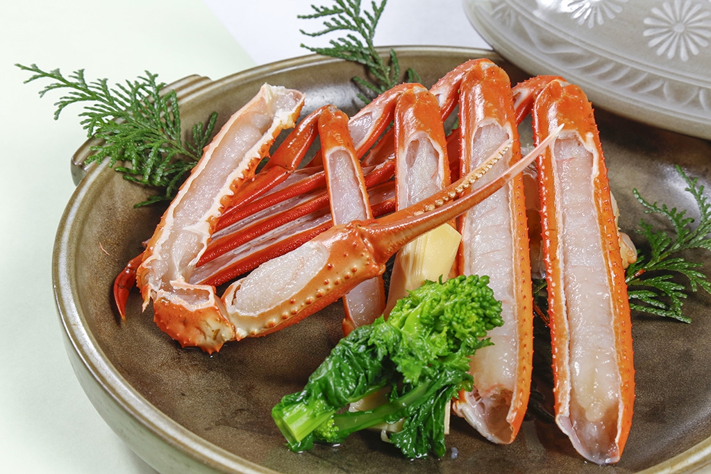 【お客様評価★4.6以上のお店】華和ゐ城崎店でブランドガニ「香住ガニ」のご夕食＋素泊まりセットプラン