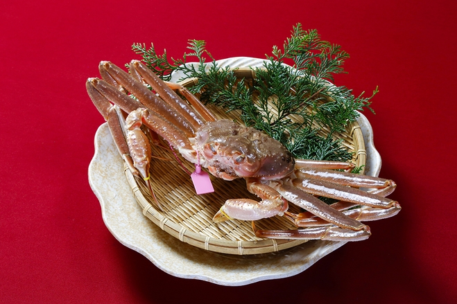【冬まるごと城崎温泉！３大特典付、かに会席】活け松葉ガニ×焼きガニ×カニすき鍋「海神プラン」