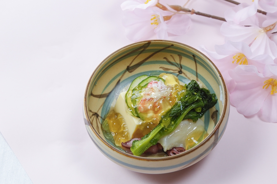 【日帰りプラン】春旬の地元食材を満喫するなら！　★絶品桜鯛のごま豆乳しゃぶしゃぶ★【ランチ限定】