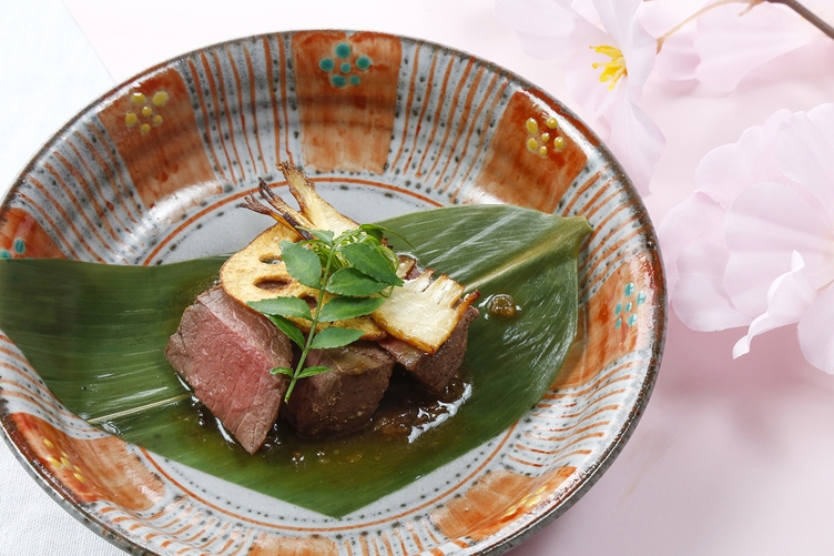 春旬の地元食材を満喫するなら！　★絶品桜鯛のごま豆乳しゃぶしゃぶ★陽春コース