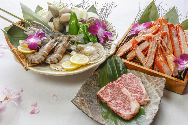 足軽旅館名物の★囲炉裏★をご堪能！　待宵　春　囲炉裏会席