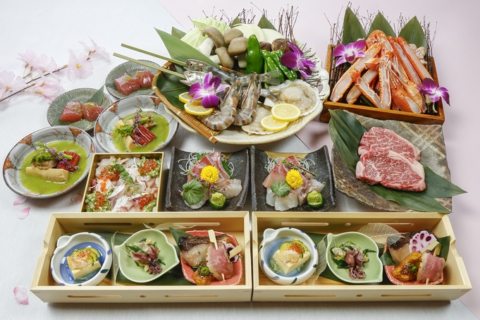 足軽旅館名物の★囲炉裏★をご堪能！　待宵　春　囲炉裏会席