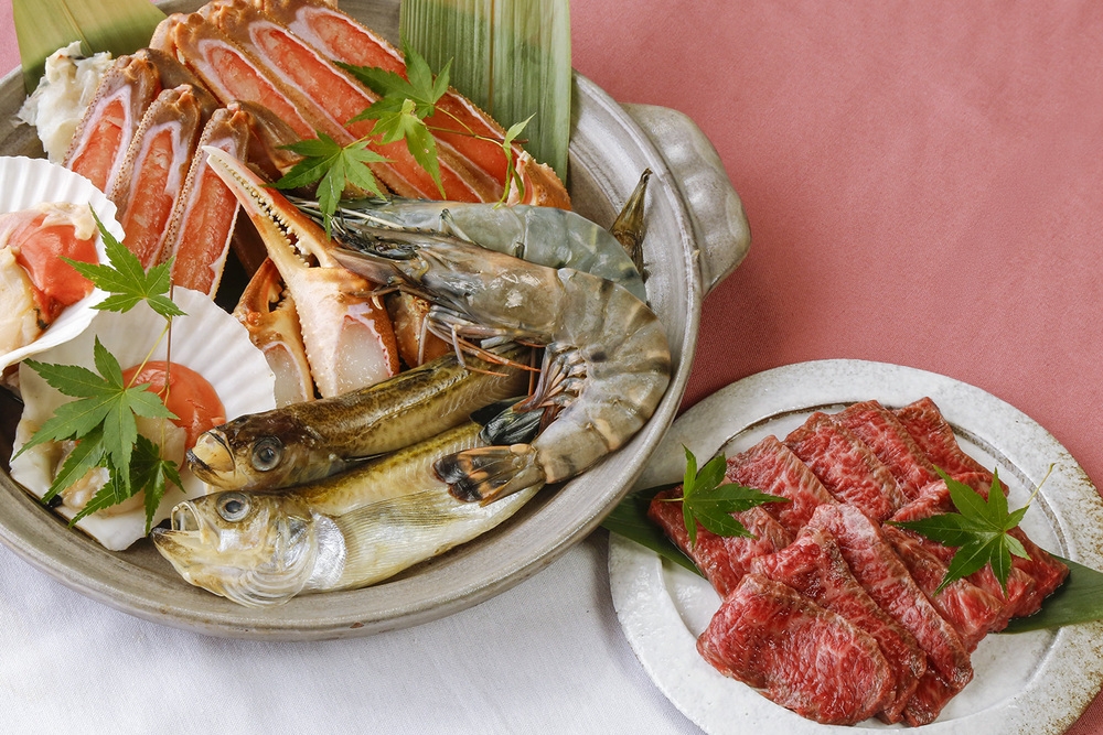 【日帰りプラン】大人気の昔懐かしい囲炉裏で食す。香住漁港のブランドガニ「香住ガニ」【ランチ限定】