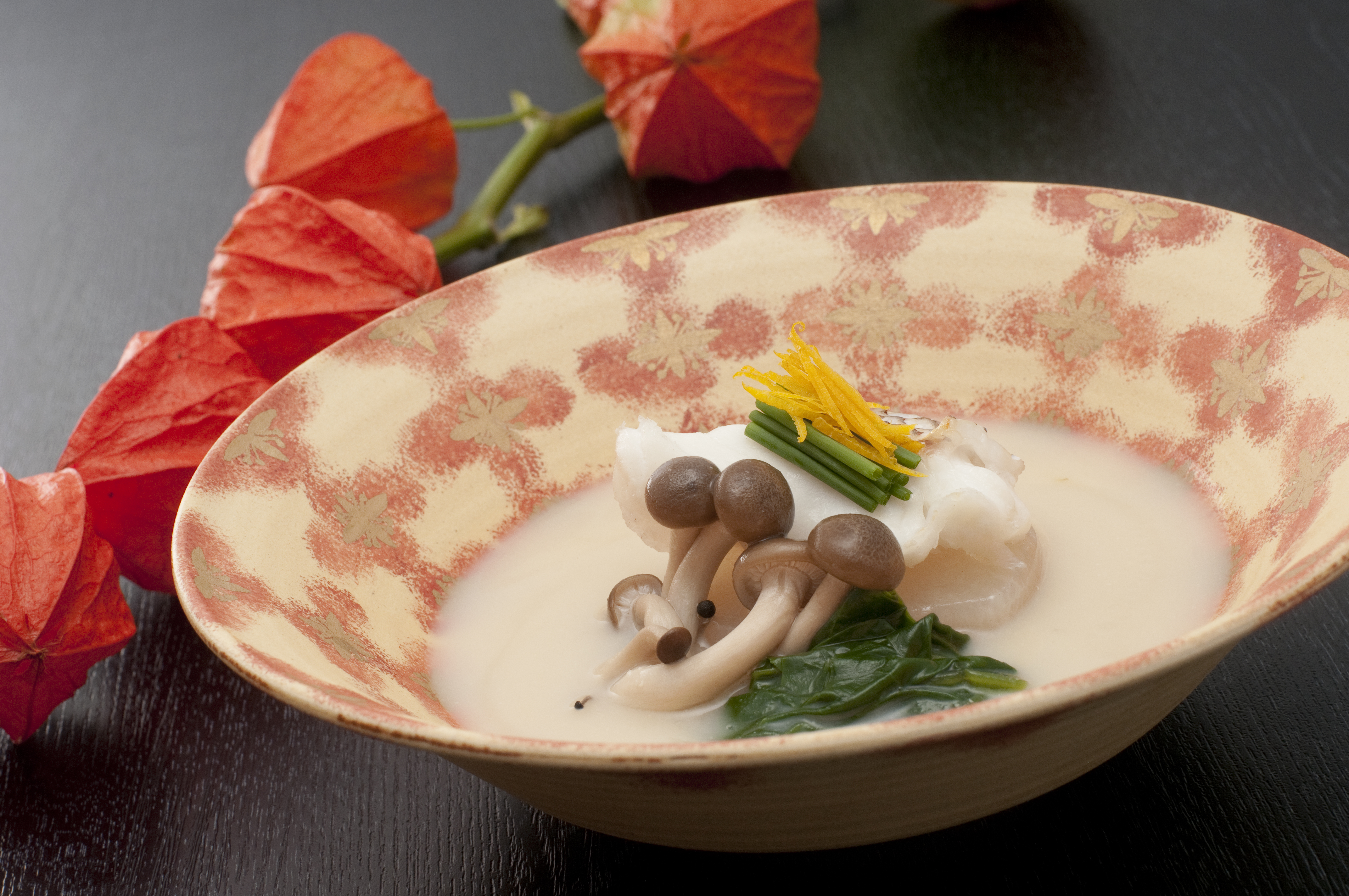 会席料理おばな　鉢物（イメージ写真）